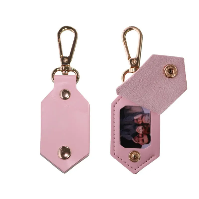 Custom Photo Birthday Anniversary Partner Leather Keychain sold by FloralTrip product image thumbnail 5