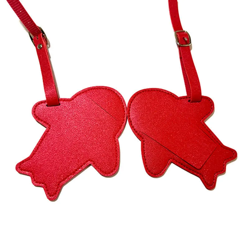 Airplane Shape One-Sided Custom Your Text Luggage Tag sold by FloralTrip product image thumbnail 5