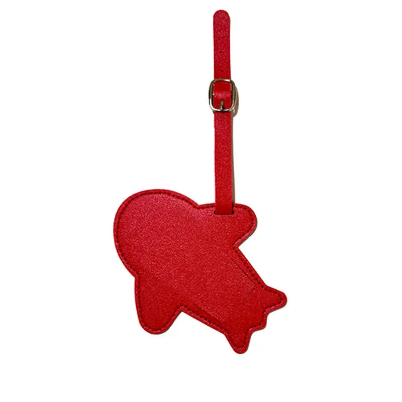 Airplane Shape One-Sided Custom Your Text Luggage Tag sold by FloralTrip product image thumbnail 3