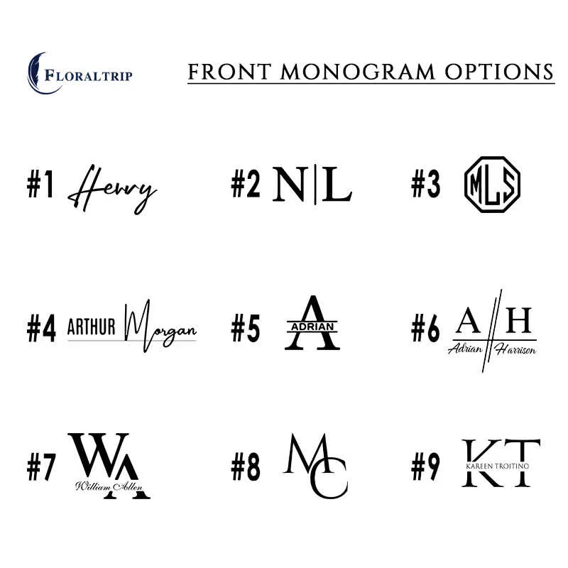 Retro One-Sided Custom Your Text Cowhide Leather Luggage Tag sold by FloralTrip product image thumbnail 4