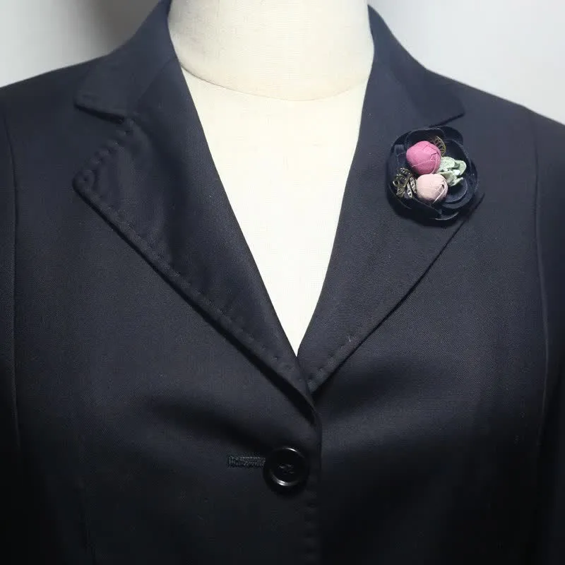 Cute Bud Wedding Original Design Mini Flowers Cloth Brooch sold by FloralTrip product image thumbnail 2