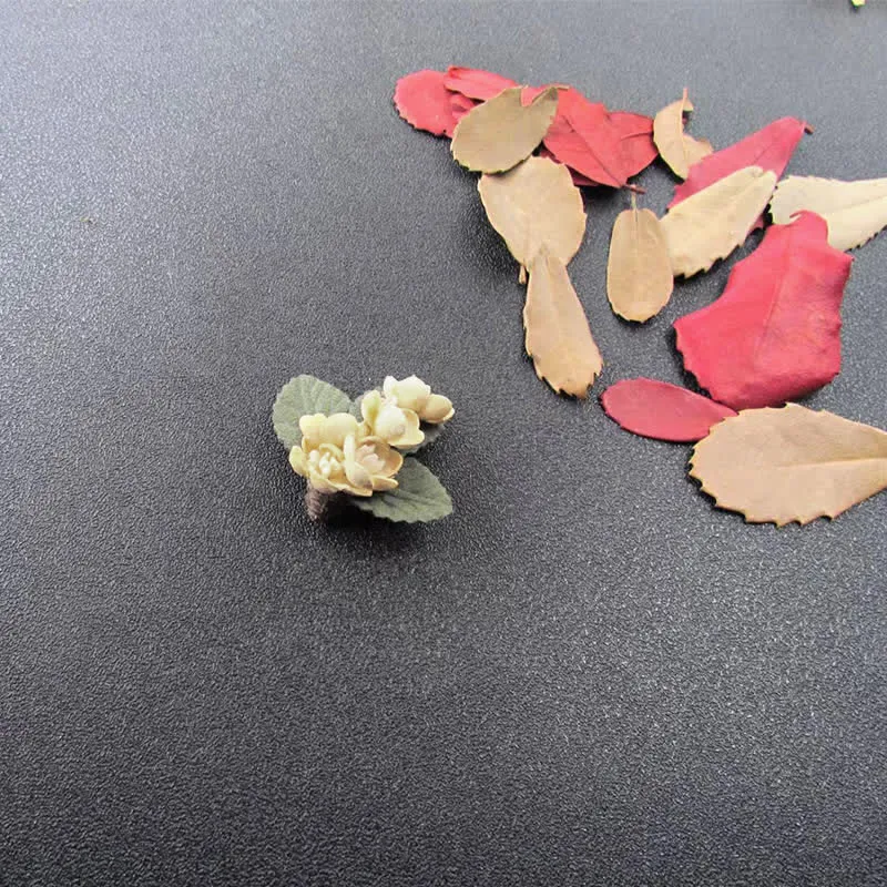 Ivory Wedding Original Design Mini Flowers Cloth Brooch sold by FloralTrip product image thumbnail 2