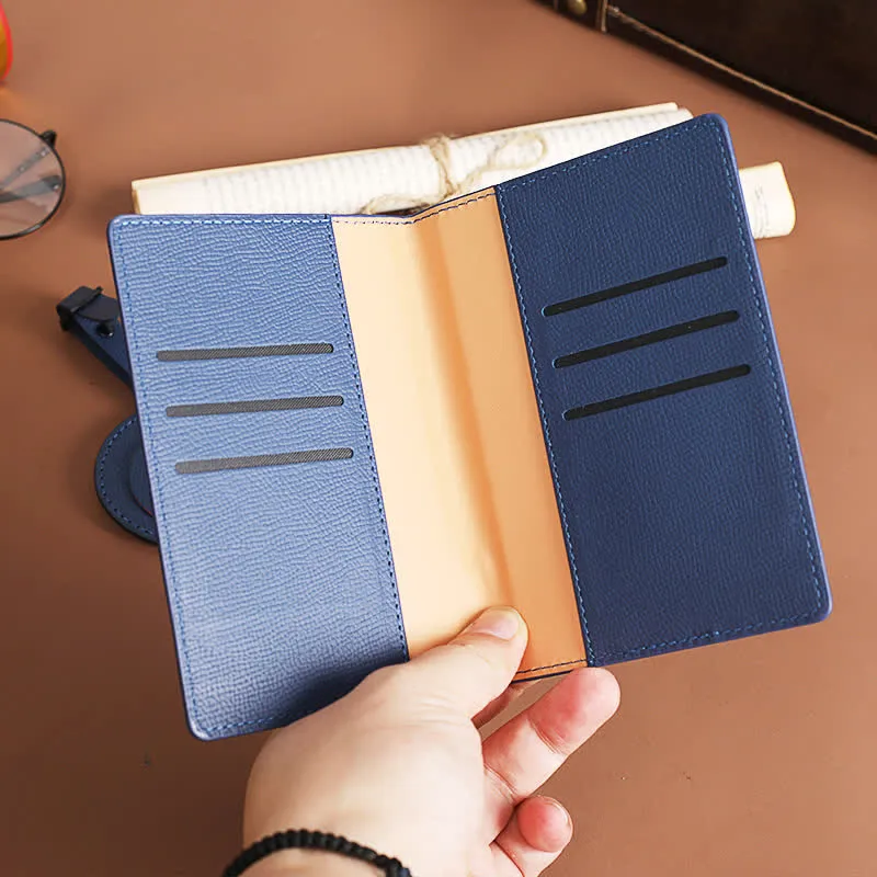 2Pcs Solid Color Passport Cover & Heart Leather Luggage Tag sold by FloralTrip product image thumbnail 5