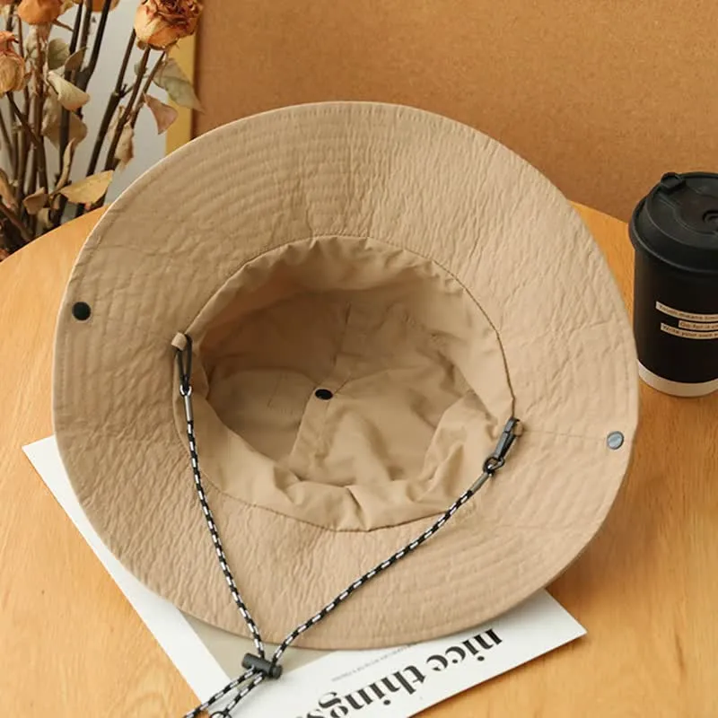 Foldable Anti-UV Protection Camping Mountaineering Bucket Hat sold by FloralTrip product image thumbnail 5