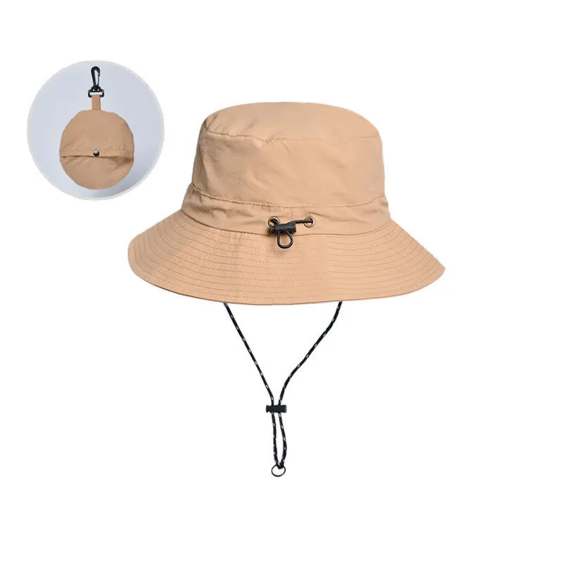 Foldable Anti-UV Protection Camping Mountaineering Bucket Hat sold by FloralTrip product image thumbnail 3
