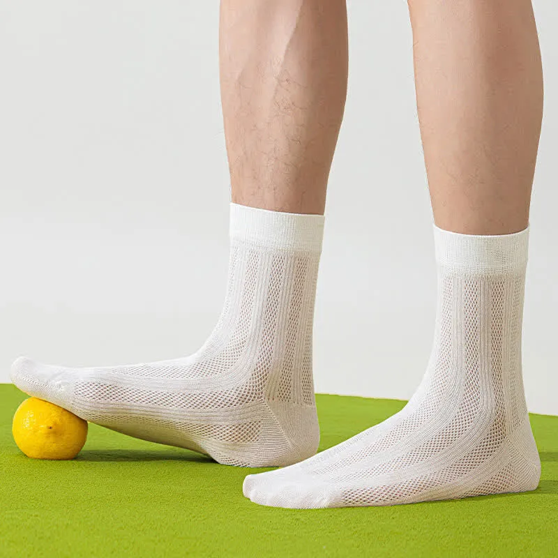 Men's Ultra-Thin Summer Mulberry Silk Summer Socks sold by FloralTrip product image thumbnail 4