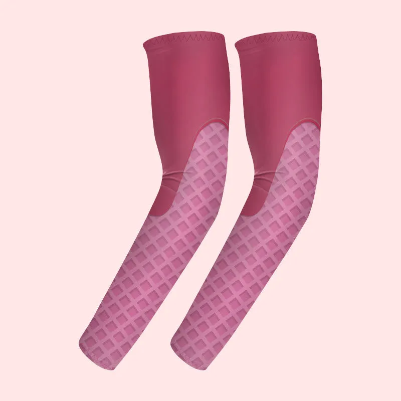 1 Pair Pink Ice Cream Sun Protection Elastic Arm Sleeves sold by FloralTrip product image thumbnail 3