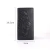 Punk Rock Black Rose & Skull Pattern Leather Wallet sold by FloralTrip