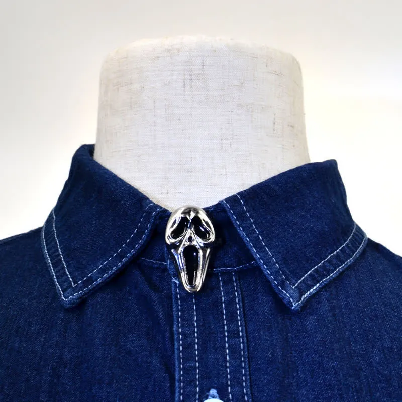 1 Pair Horrible Skull Mask Snap-On Shirt Button Covers sold by FloralTrip product image thumbnail 2
