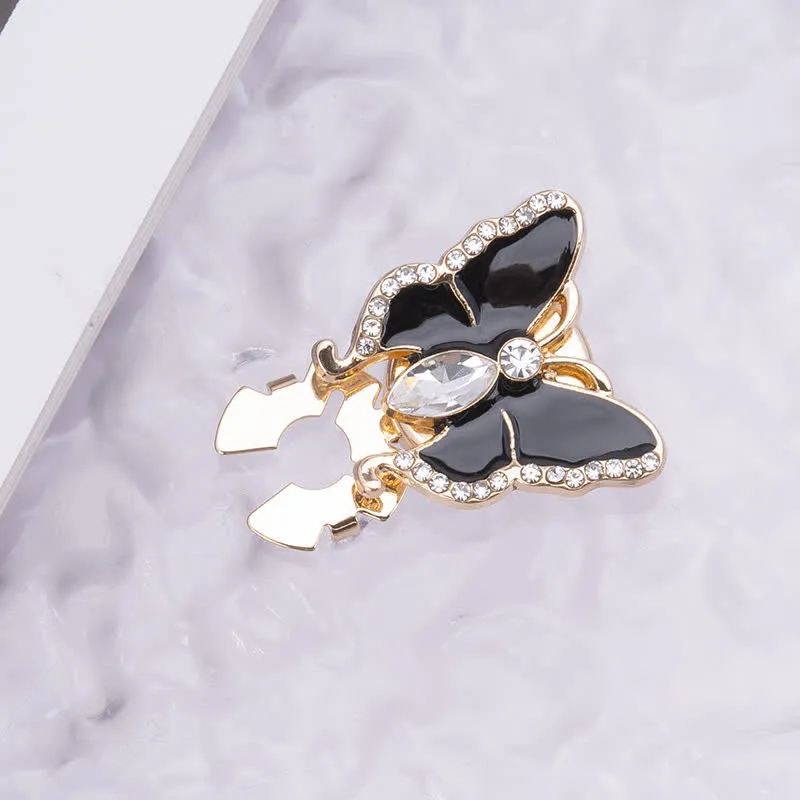 1 Pair Butterfly Style Snap-On Shirt Button Covers sold by FloralTrip product image thumbnail 2