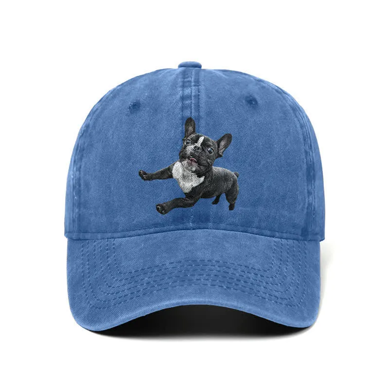 French Bulldog Lover Adjustable Baseball Cap sold by FloralTrip