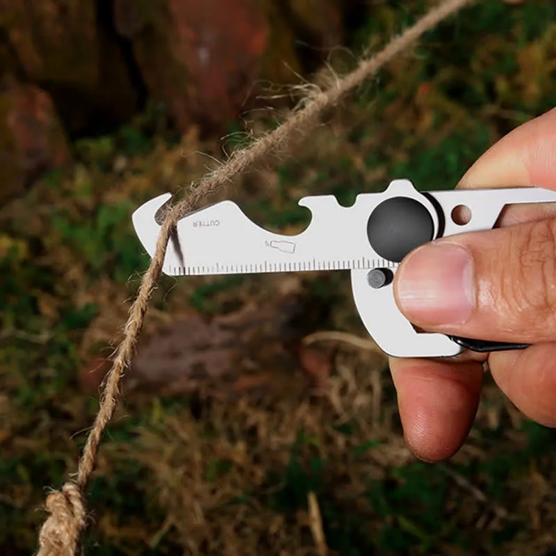 7 In 1 Mult-PurposeClimbing Carabiner EDC Keychain sold by FloralTrip product image thumbnail 2