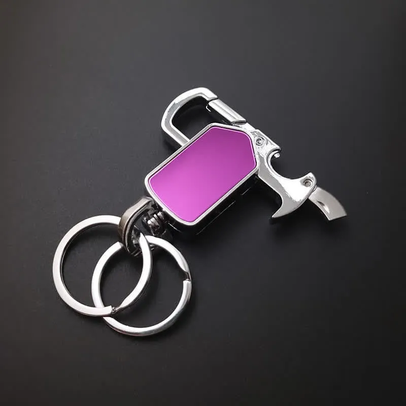 Multifunction 360 Degree Rotatable Keychain With Knife sold by FloralTrip