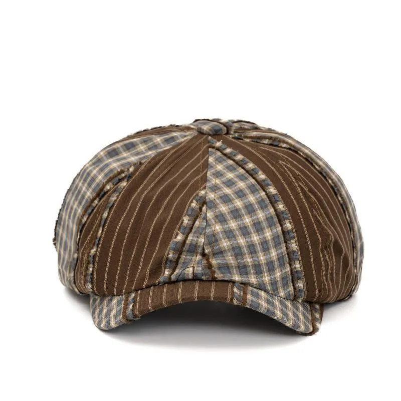 Retro Fashion Color Blocked Beret Suitable For Spring And Summer sold by FloralTrip product image thumbnail 2