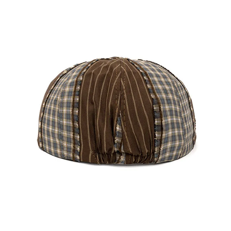 Retro Fashion Color Blocked Beret Suitable For Spring And Summer sold by FloralTrip product image thumbnail 3