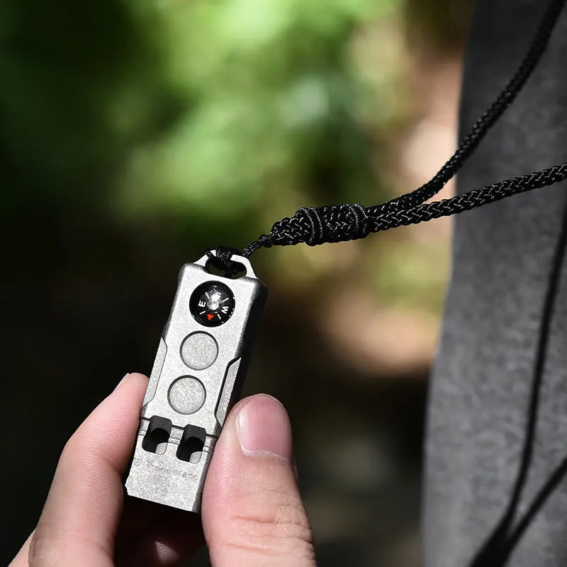 2-in-1 EDC-Tool Dual Tube High Decibel Survival Compass&Whistle sold by FloralTrip product image thumbnail 2