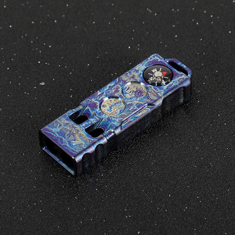 2-in-1 EDC-Tool Dual Tube High Decibel Survival Compass&Whistle sold by FloralTrip product image thumbnail 3