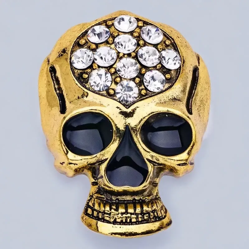Halloween Rhinestone Exquisite Skull Brooch Accessory sold by FloralTrip product image thumbnail 3