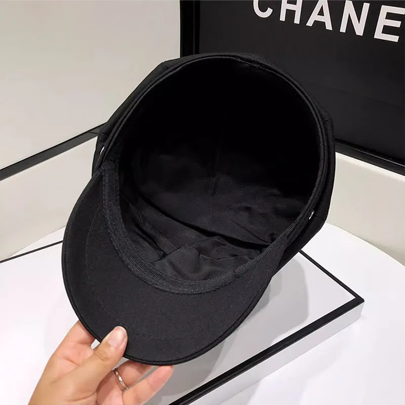 Creative Brim Buckle Women's Winter Beret Hat sold by FloralTrip product image thumbnail 4