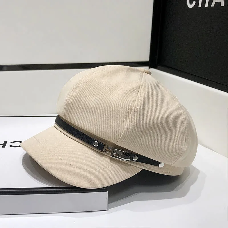 Creative Brim Buckle Women's Winter Beret Hat sold by FloralTrip product image thumbnail 2