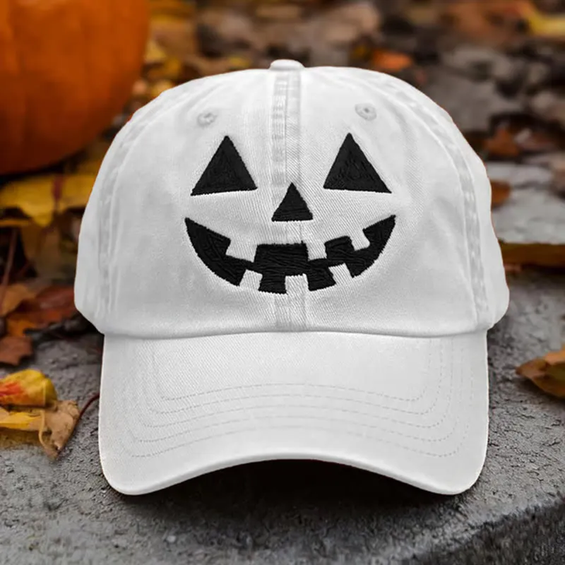 Halloween Eccentric Baseball Cap Pumpkin Hat sold by FloralTrip product image thumbnail 2