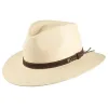 Hand Woven Solid Color With Strap Men's Cowboy Hat sold by FloralTrip