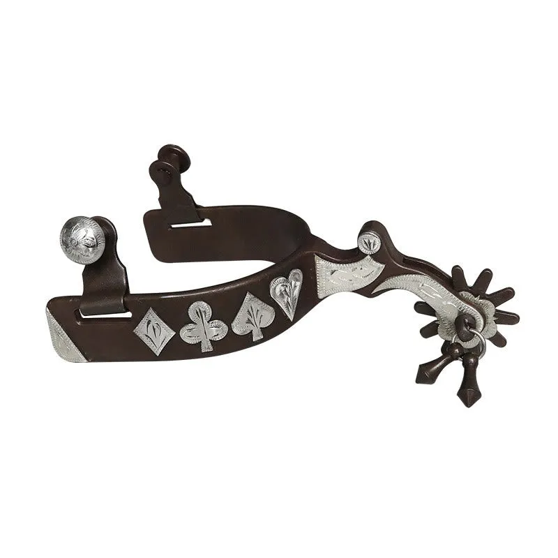 Halloween Carved Heart-shaped Square Cowboy Spurs With Pendant sold by FloralTrip product image thumbnail 2