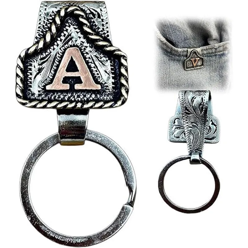 FREE Today: Western Cowboy Style Retro Letter Metal Keychain sold by FloralTrip product image thumbnail 5