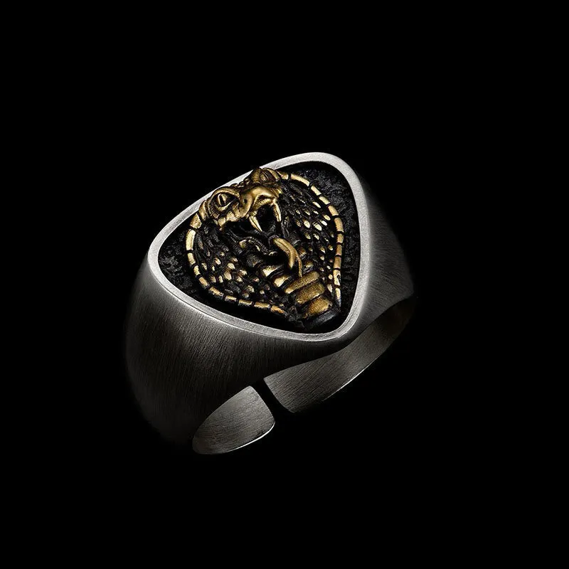 FREE Today: Retro Western Style Fierce Snakehead Ring sold by FloralTrip