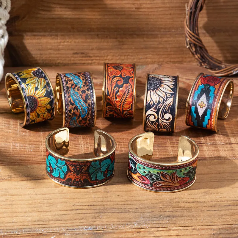 FREE Today: Vintage Vintage Colorful Sunflower Flower Opening Bracelet sold by FloralTrip