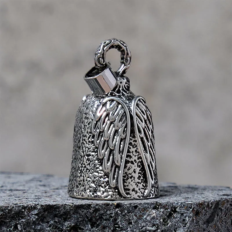 Vintage Angel Wing Motorcycle Bell Keychain sold by FloralTrip product image thumbnail 4