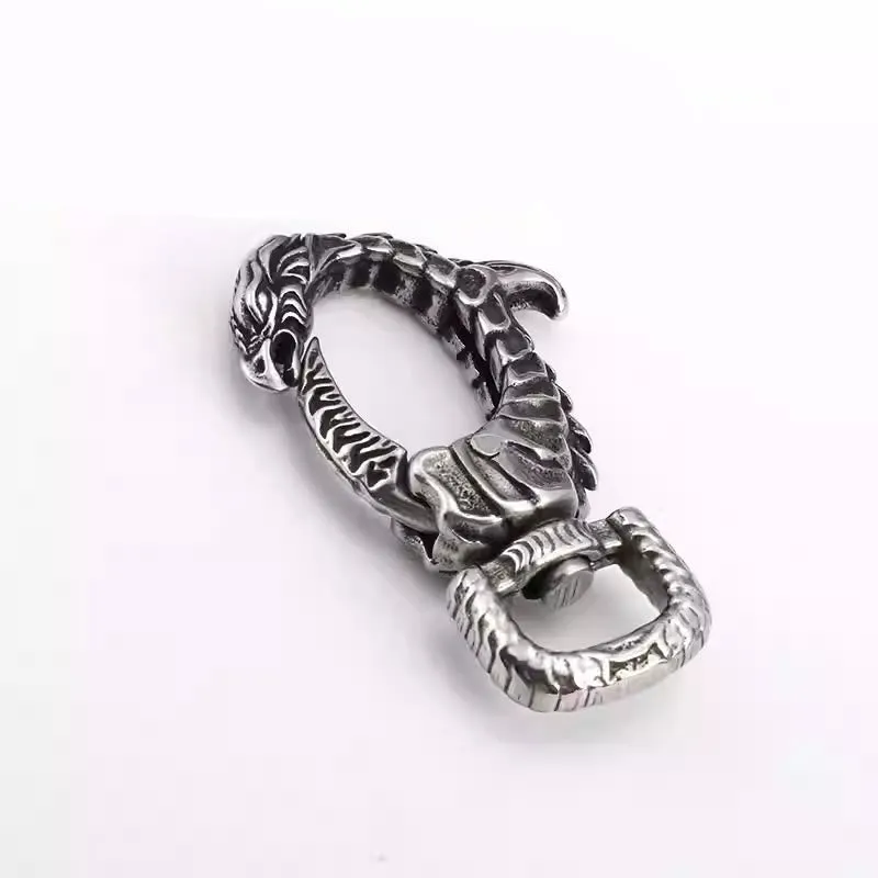 Vintage Antirust Dragon-shaped Rotatable Keychain sold by FloralTrip product image thumbnail 3