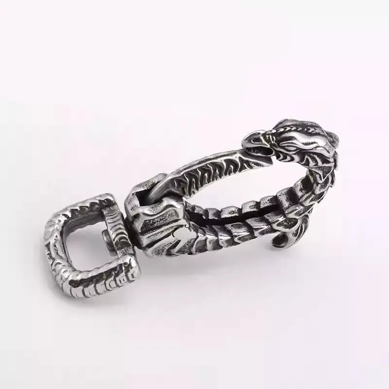 Vintage Antirust Dragon-shaped Rotatable Keychain sold by FloralTrip product image thumbnail 4