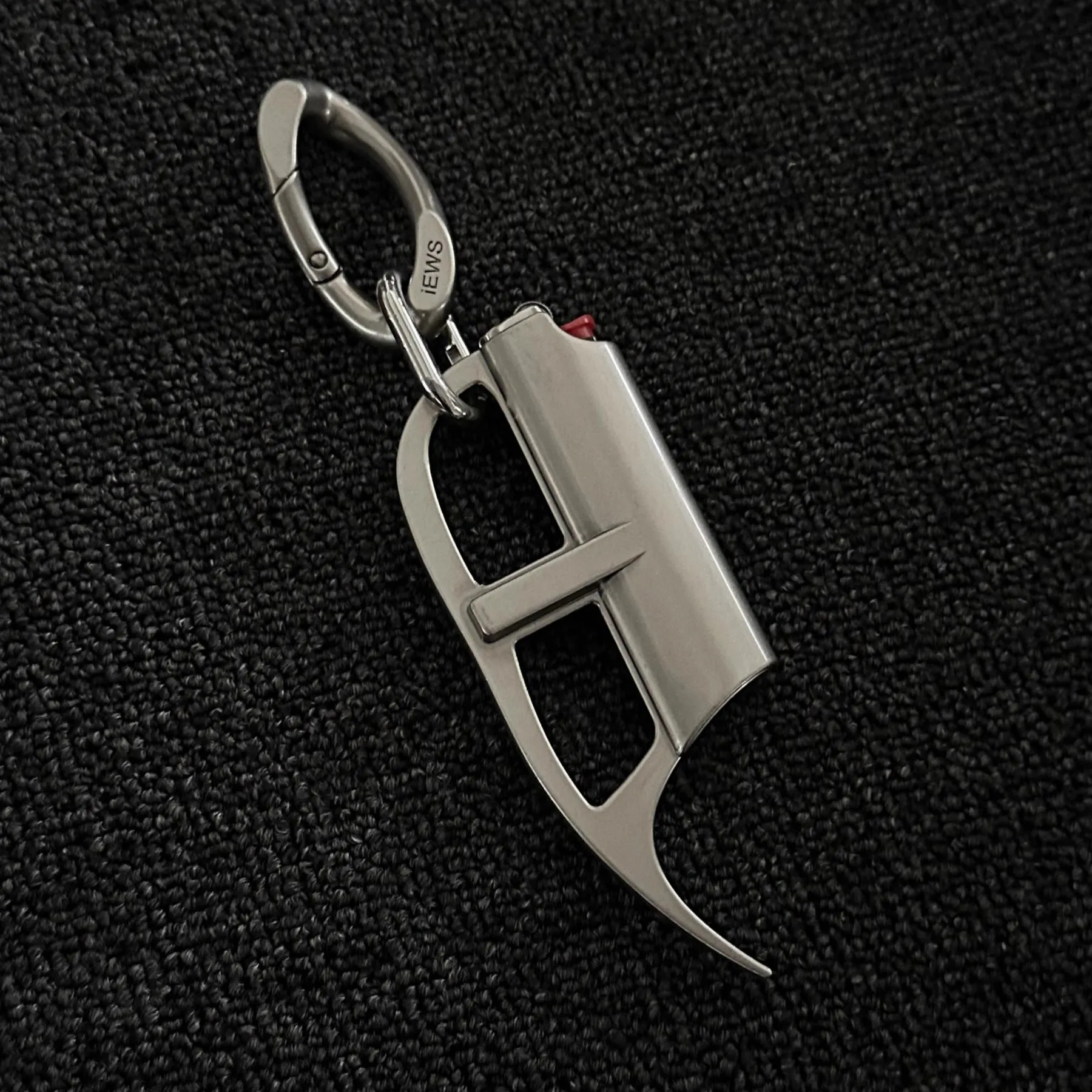 Vintage Punk Matte Alloy Keychain Lighter Case sold by FloralTrip product image thumbnail 2