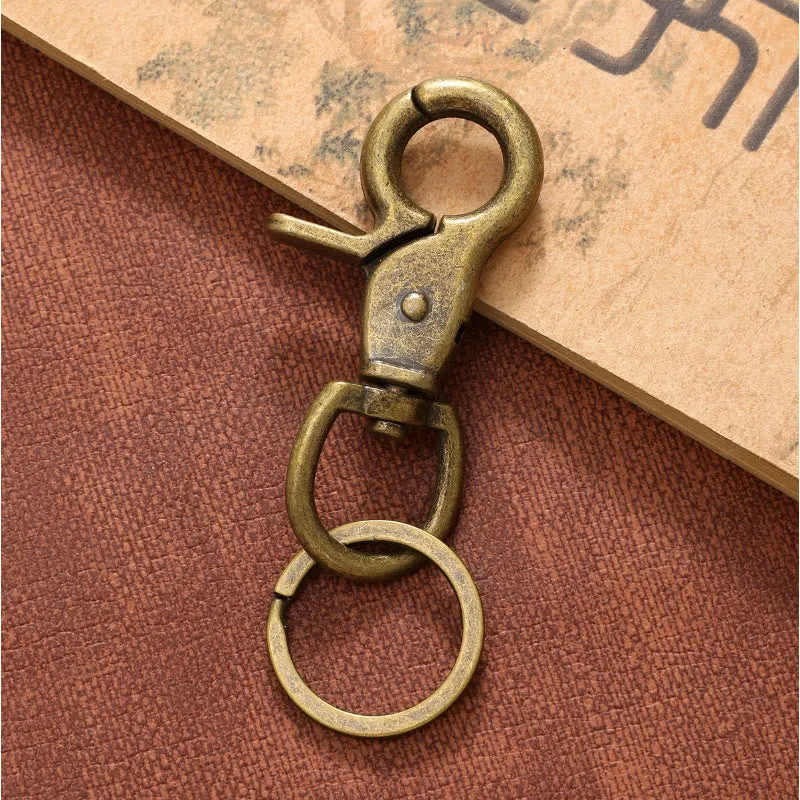 Leopard Print Letter & Cowboy Hat Pendant Keychain sold by FloralTrip product image thumbnail 5