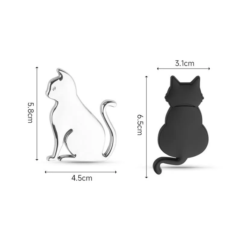 Decorative Cute Cat Pet Metal Sticker Car Badge sold by FloralTrip product image thumbnail 5