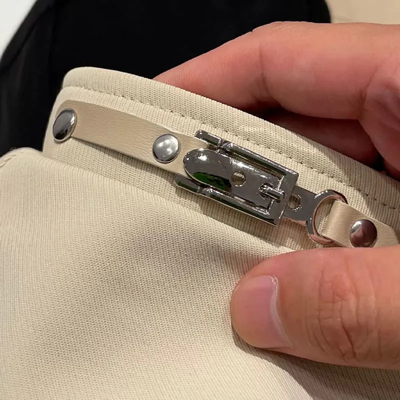 Winter Fashion Simple Metal Buckle Women's Beret Hat sold by FloralTrip product image thumbnail 4