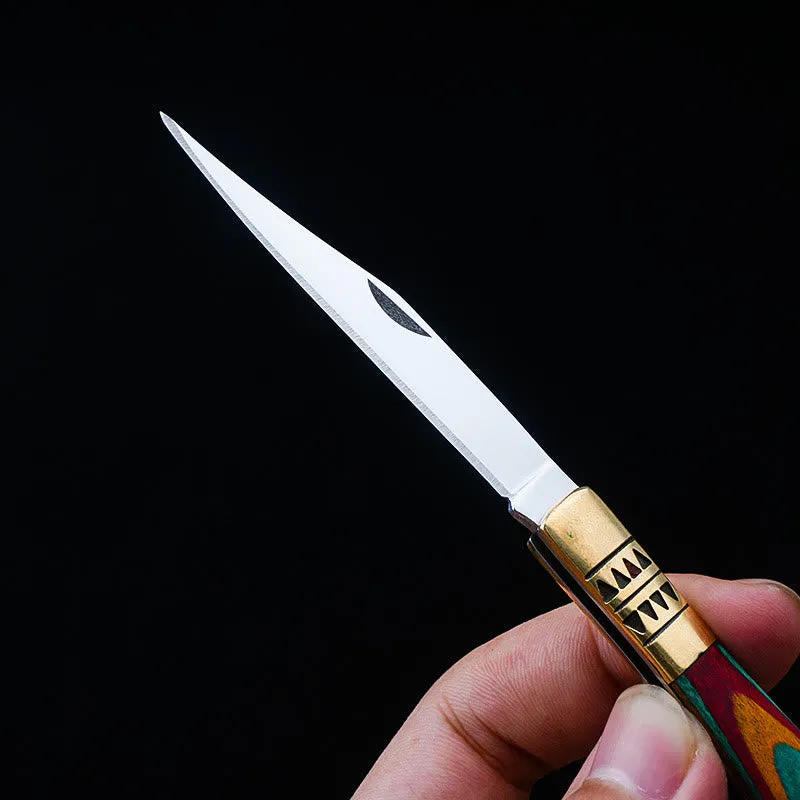 Colorful Brass Folding Knife Buddha Hand & Redstone Necklace sold by FloralTrip product image thumbnail 5