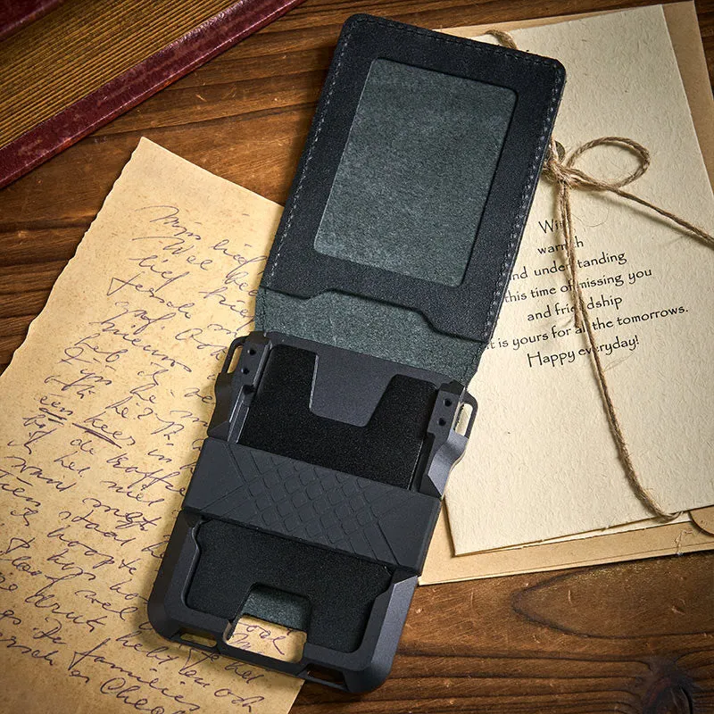 Card Storage Anti-theft Flip Tactical Wallet sold by FloralTrip