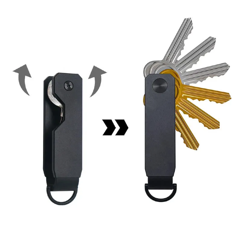 Portable Anti-lost Space-saving Metal Key Organizer sold by FloralTrip