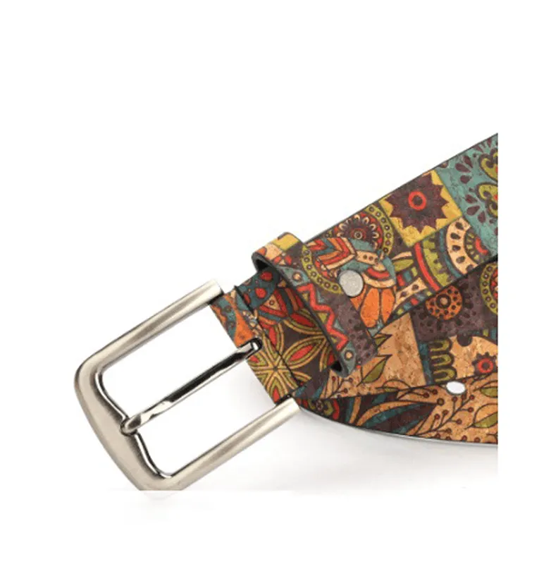 Women's Bohemian Style Patterned Leather Belt sold by FloralTrip product image thumbnail 3