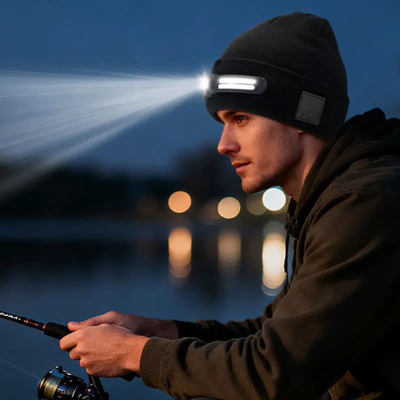 Winter LED Lighting RGB Mode Knitted Beanie Hat sold by FloralTrip product image thumbnail 4