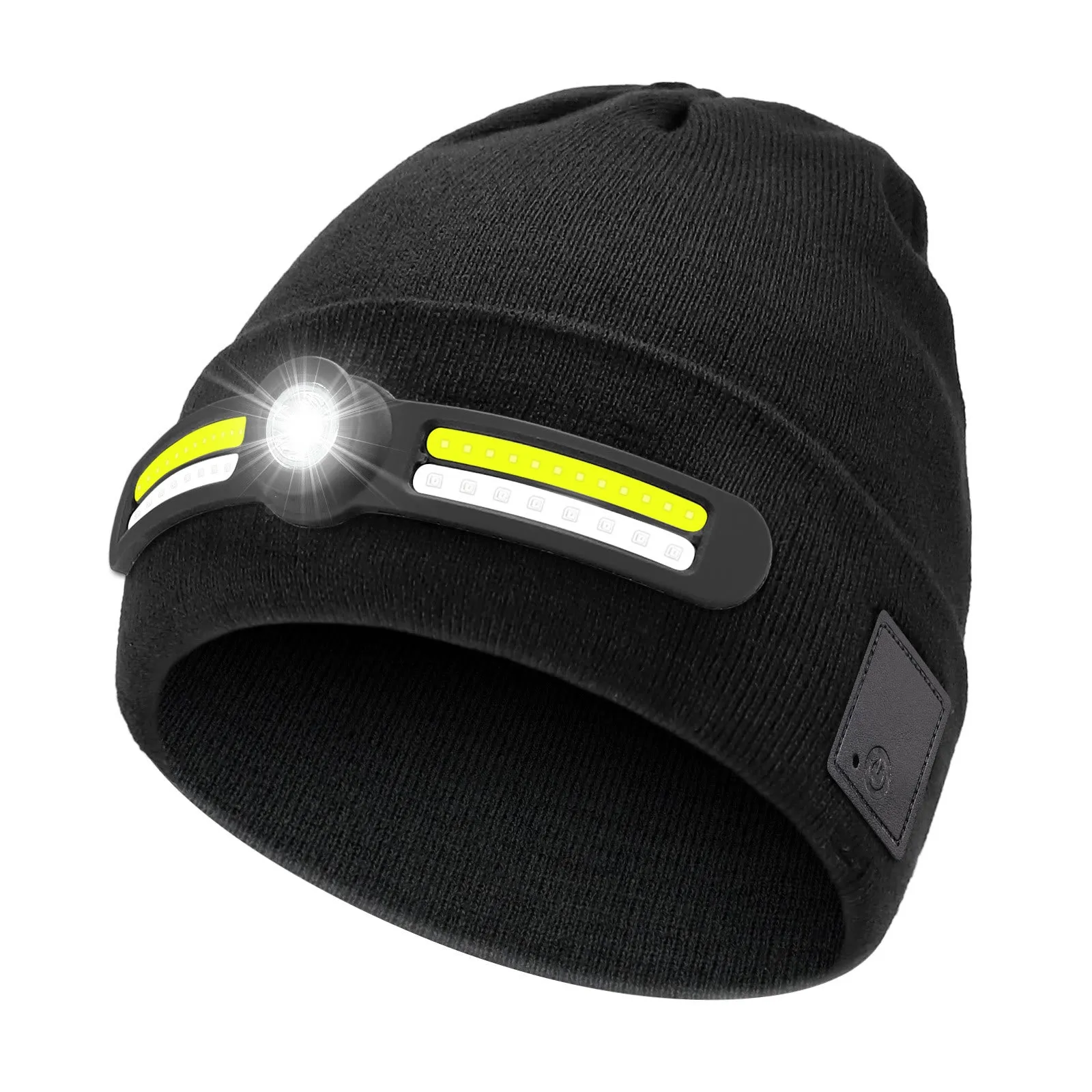 Winter LED Lighting RGB Mode Knitted Beanie Hat sold by FloralTrip