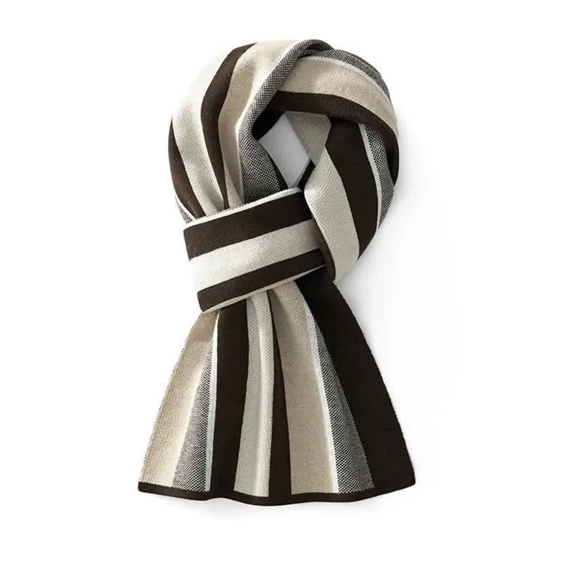 Men's Modern Professional Striped Business Scarf sold by FloralTrip