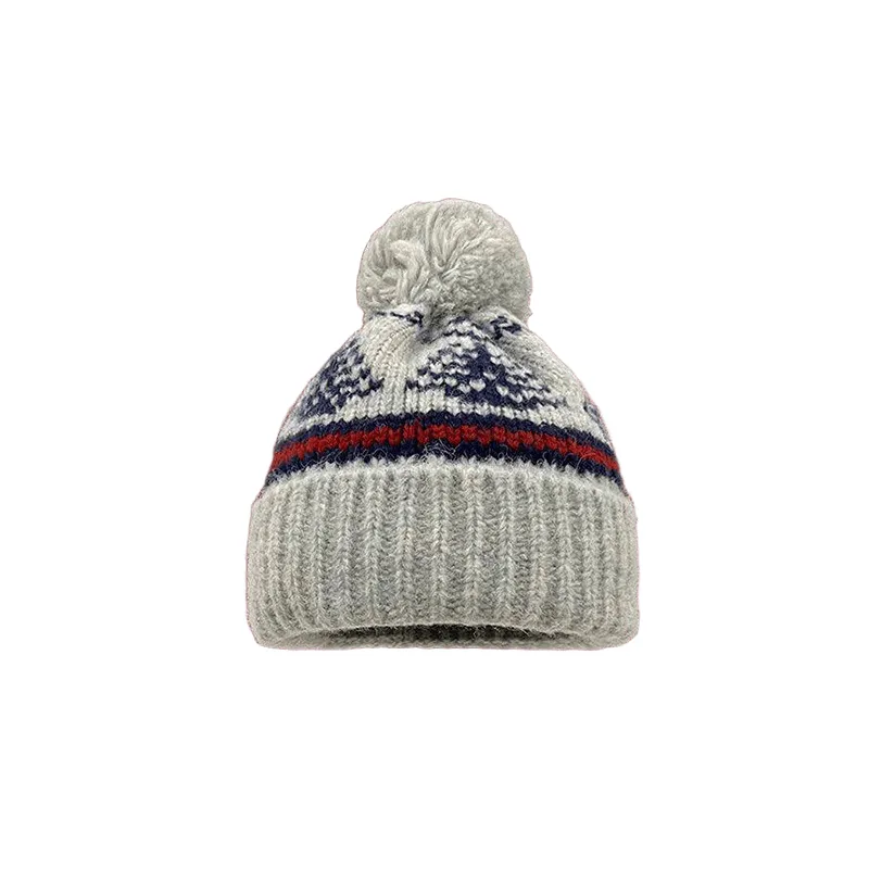 Fair Island Style Women's Winter Knitted Hat sold by FloralTrip product image thumbnail 3