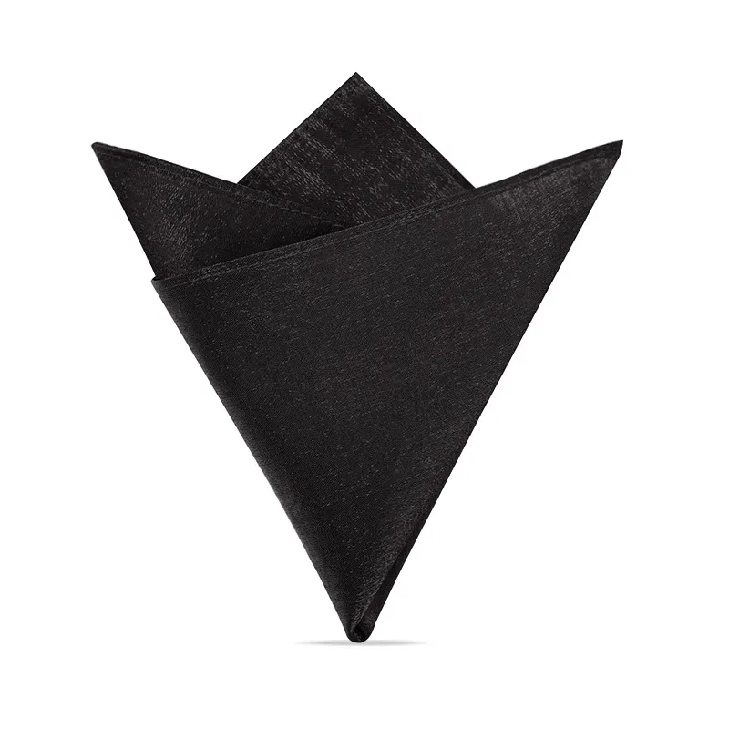 Men's Gentleman Solid Color Pocket Square For Suit sold by FloralTrip product image thumbnail 3