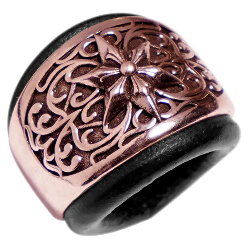 Hexagram Round Button Cashew Printed Pocket Square sold by FloralTrip product image thumbnail 4