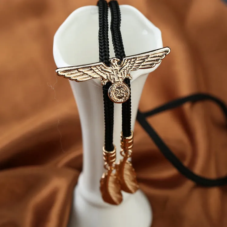 Retro Sheriff Star-Shaped Pendant Bolo Tie sold by FloralTrip product image thumbnail 3