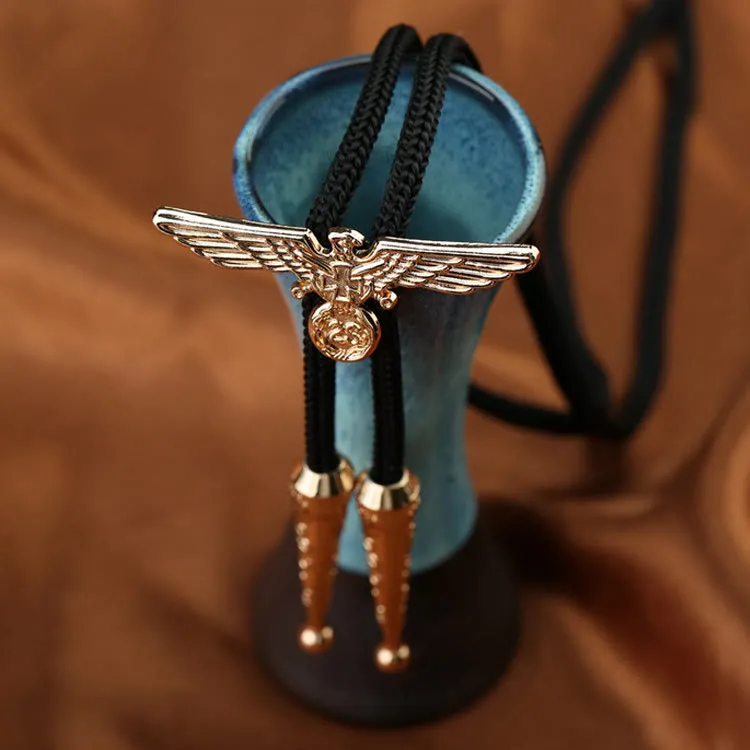 Retro Sheriff Star-Shaped Pendant Bolo Tie sold by FloralTrip product image thumbnail 4