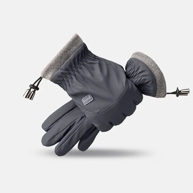Men's Winter Outdoor Waterproof Warm Touchscreen Gloves sold by FloralTrip product image thumbnail 5